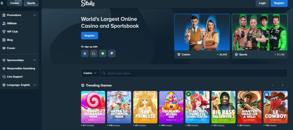 stake casino